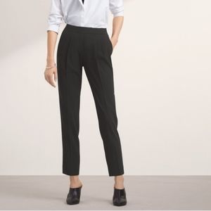 Aritzia Babaton Cohen Pant, pleat front cropped pant -sz:4